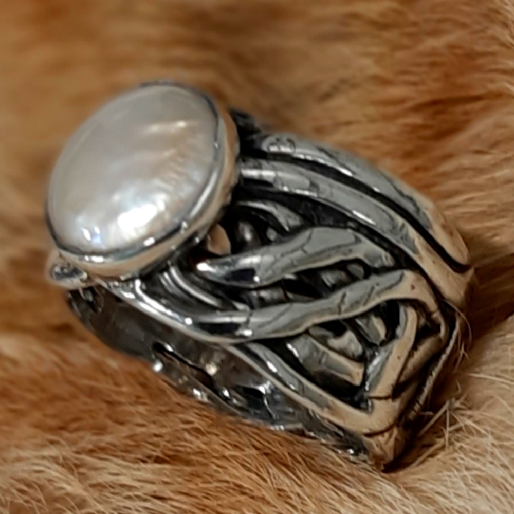 Silpada Sterling Silver Ring sz 10 1/2